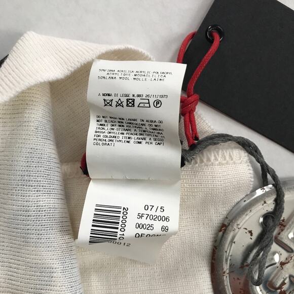 GF Ferré Streetwear Ferre HIP HOP Beanie Hat kids unisex Cap Made in Italy - Picture 5 of 6